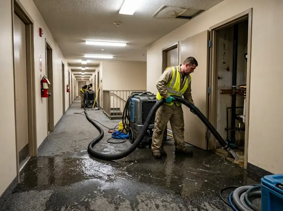 multi-unit-apartment-hallway-f-005 — frequently asked questions, Emergency Burst Pipe Water Extraction & Removal in Offutt A…